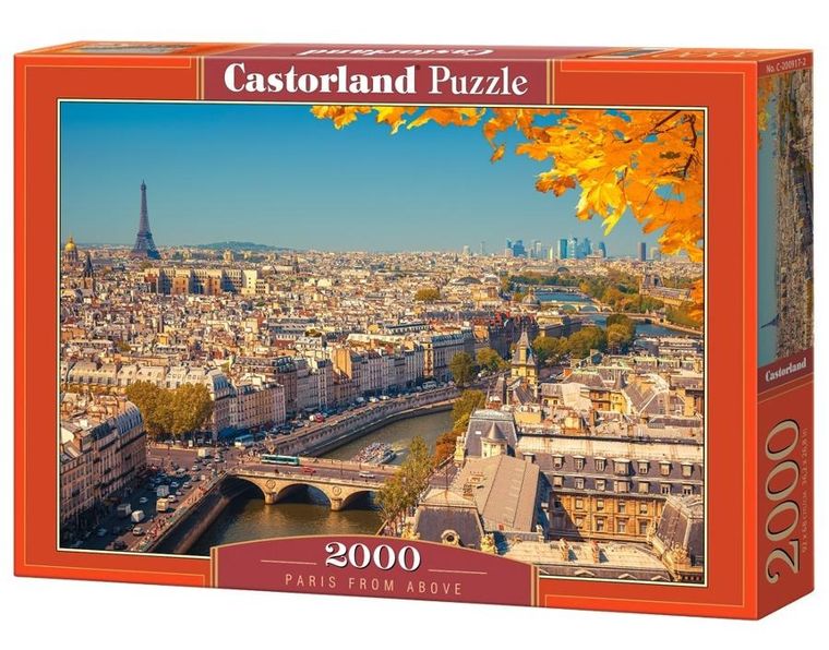 Castorland, Paris From Above, puzzle, 2000 elementów