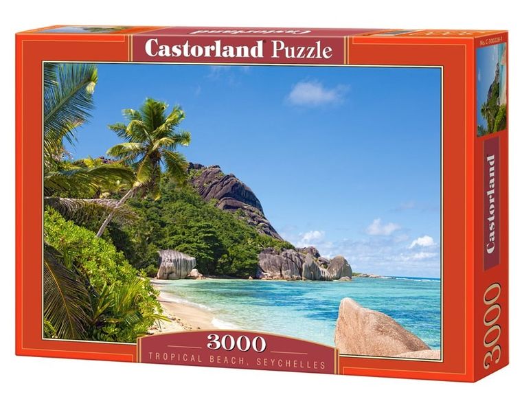 Castorland, Plaża tropikalna, puzzle, 3000 elementów