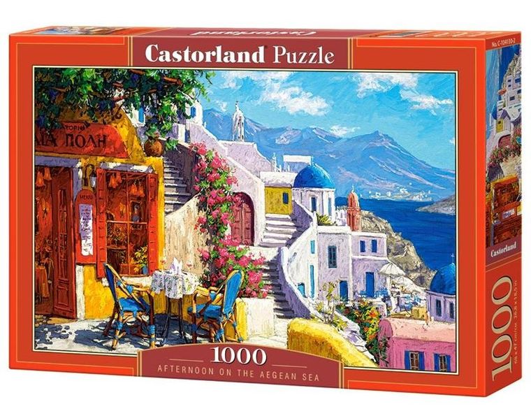 Castorland, Popołudnie nad Morzem Egejskim, puzzle, 1000 elementów