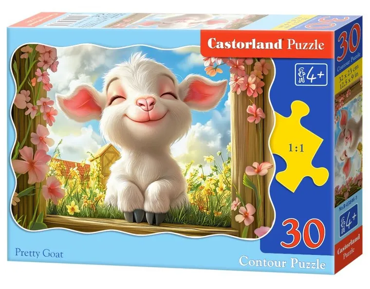 Castorland, Pretty Goat, puzzle, 30 elementów