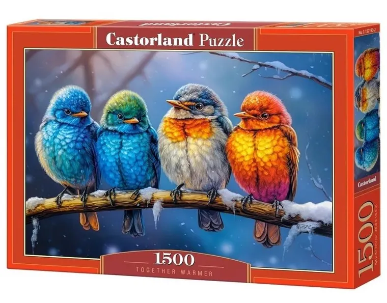 Castorland, Ptaszki, Razem cieplej, puzzle, 1500 elementów