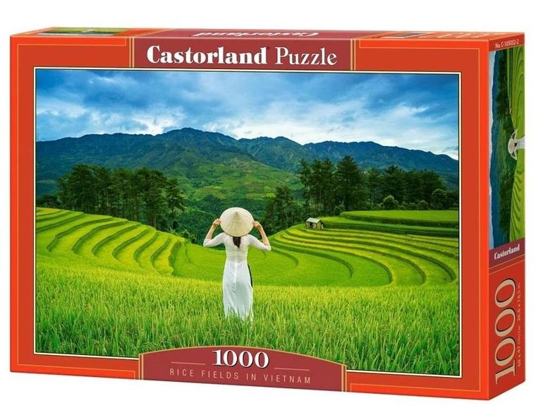 Castorland, Rice Fields in Vietnam, puzzle, 1000 elementów