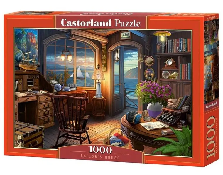 Castorland, Sailor's House, puzzle, 1000 elementów