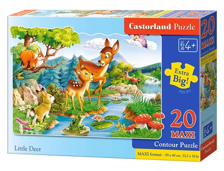 Castorland, Sarenki, puzzle maxi, 20 elementów