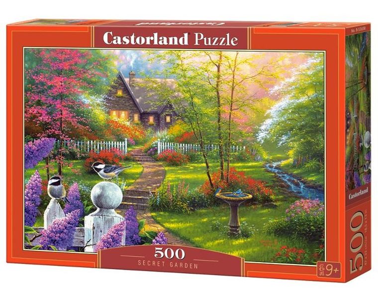 Castorland, Secret Garden, puzzle, 500 elementów