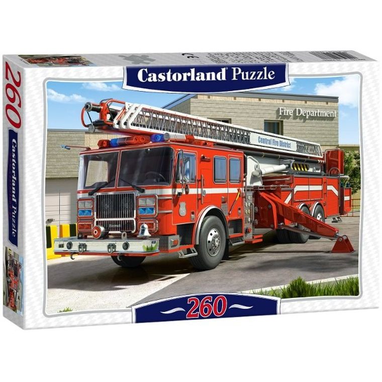 Castorland, Straż pożarna, puzzle, 260 elementów
