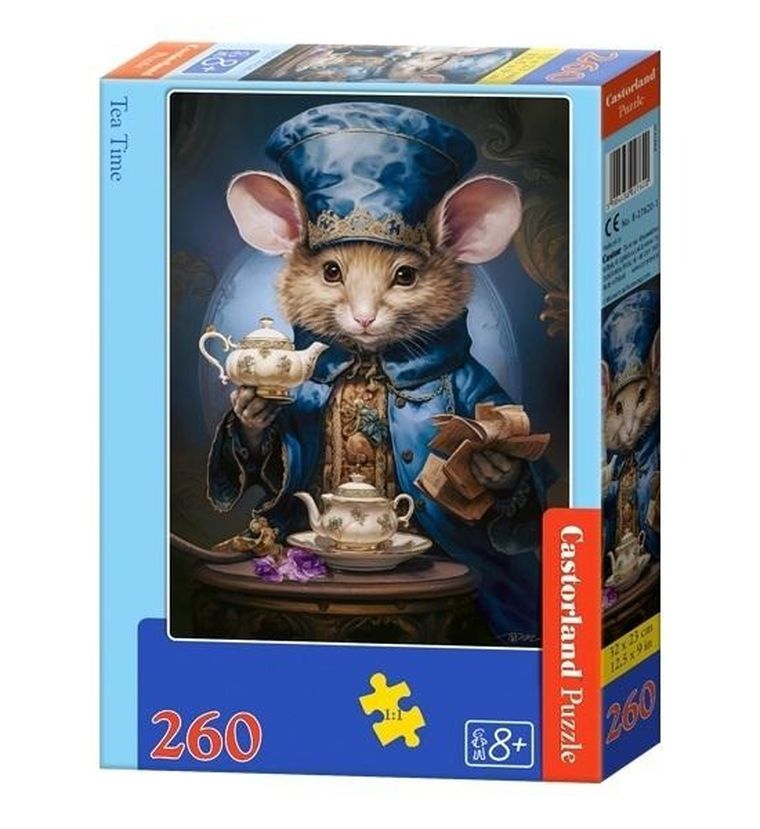 Castorland, Tea Time, puzzle, 260 elementów