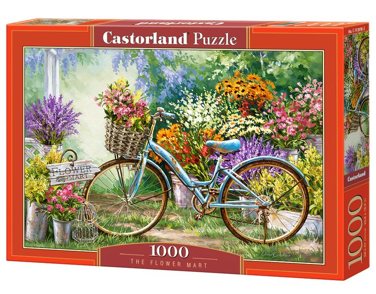 Castorland, The Flower Mart, puzzle, 1000 elementów