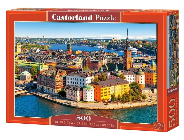 Castorland, The Old Town of Stockholm, Sweden, puzzle, 500 elementów