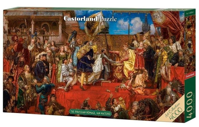Castorland, The Prussian Homage, Jan Matejko, puzzle, 4000 elementów