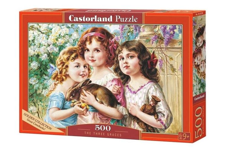 Castorland, The Three Graces, puzzle, 500 elementów