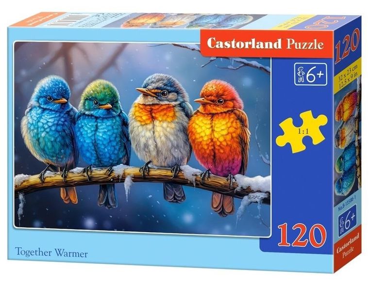 Castorland, Together Warmer, puzzle, 120 elementów