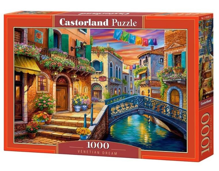 Castorland, Venetian Dream, puzzle, 1000 elementów