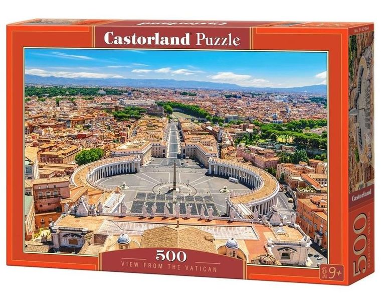 Castorland, View from the Vatican, puzzle, 500 elementów