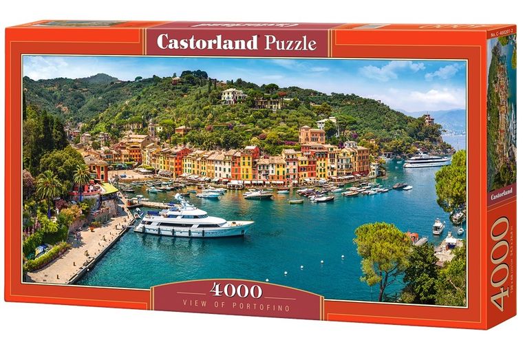 Castorland, View of Portofino, puzzle, 4000 elementów