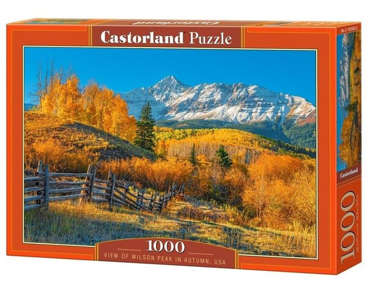 Castorland, View Of Wilson Peak In Autumn USA, puzzle, 1000 elementów