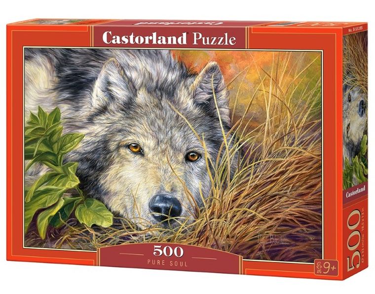 Castorland, Wilk, puzzle, 500 elementów