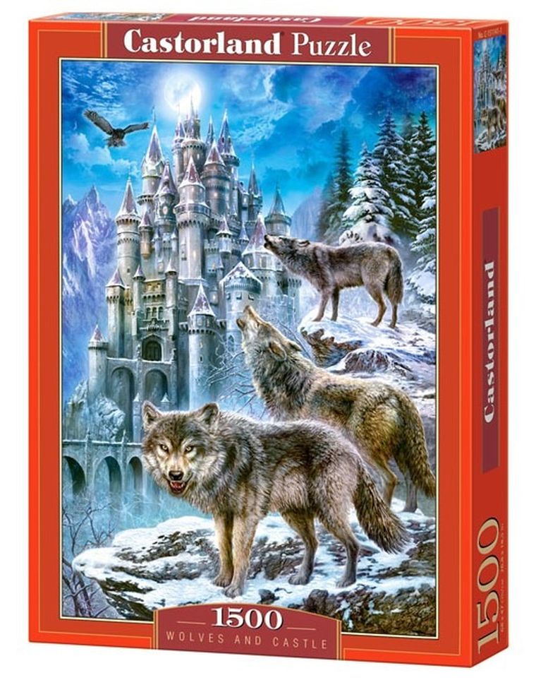 Castorland, Wilki i zamek, puzzle, 1500 elementów