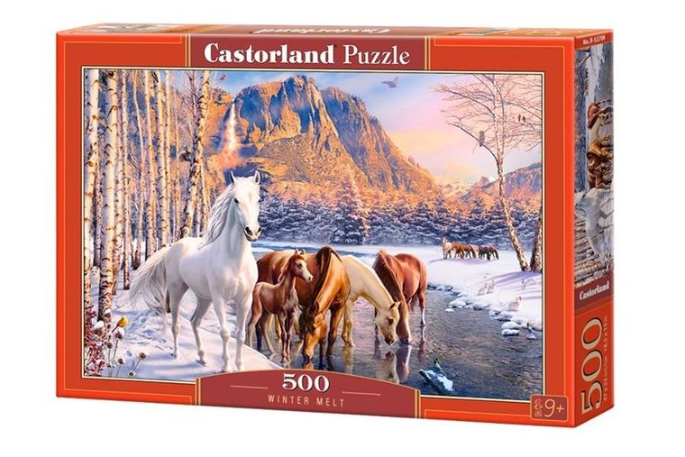 Castorland, Winter Melt, puzzle, 500 elementów