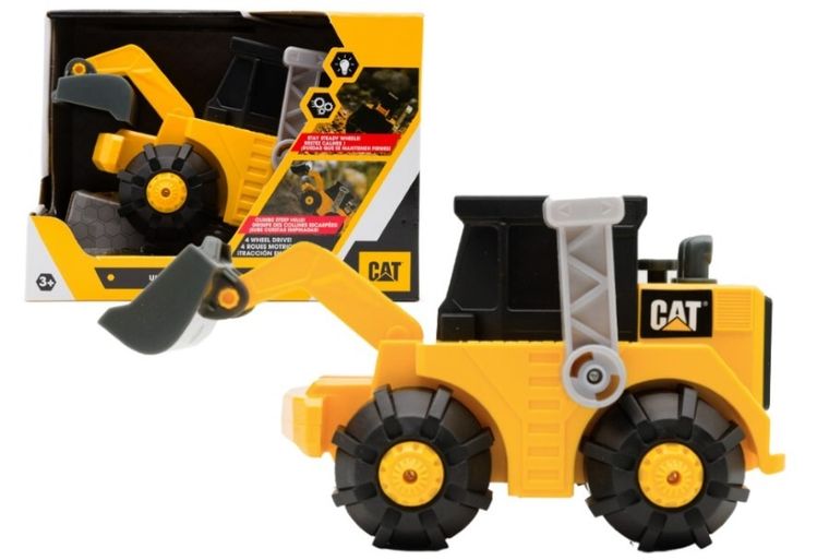 CAT, ładowarka kołowa z funkcjami, interaktywny pojazd budowlany