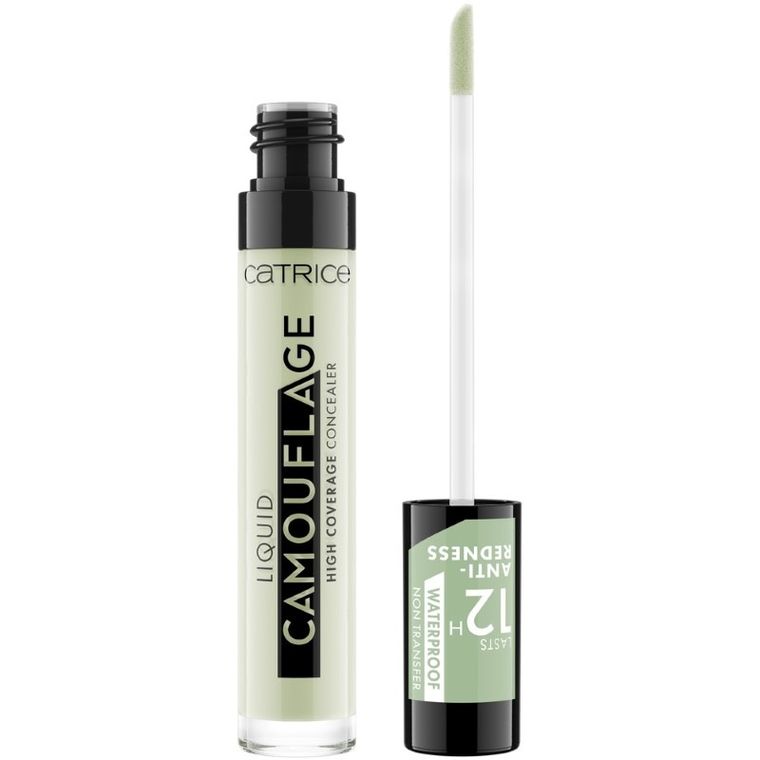 Catrice, Liquid Camouflage High Coverage Concealer, korektor w płynie, 200 Anti-Red, 5 ml