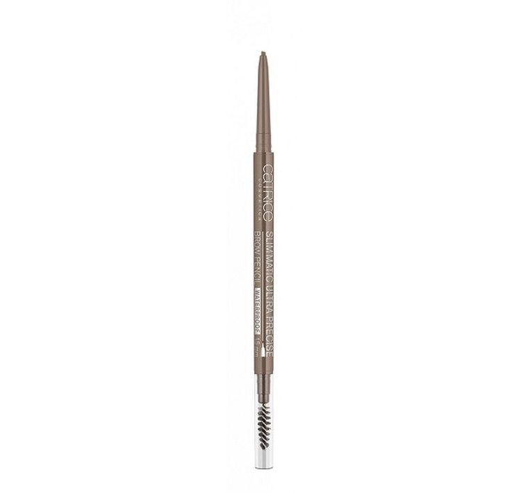 Catrice, Slim Matic Ultra Precise, Brow Pencil Waterproof, wodoodporna kredka do brwi, 030 Dark, 0,05 g