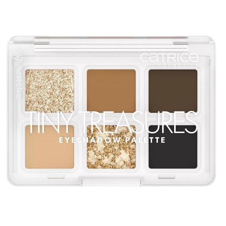 Catrice, Tiny Treasures Eyeshadow Palette, paleta cieni do powiek, 010 Everyday Essentials, 4.2g