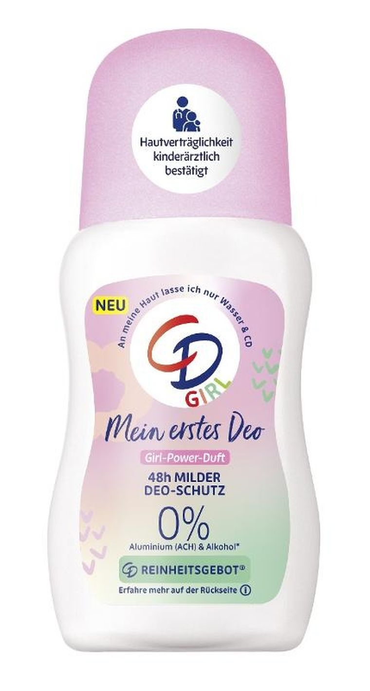 CD, roll-on dezodorant w kulce 48h, girl, 50 ml