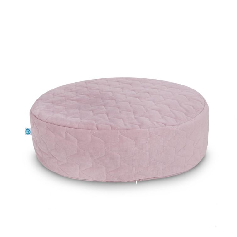 Ceba Baby, dziecięca pufa do siedzenia, pudrowa