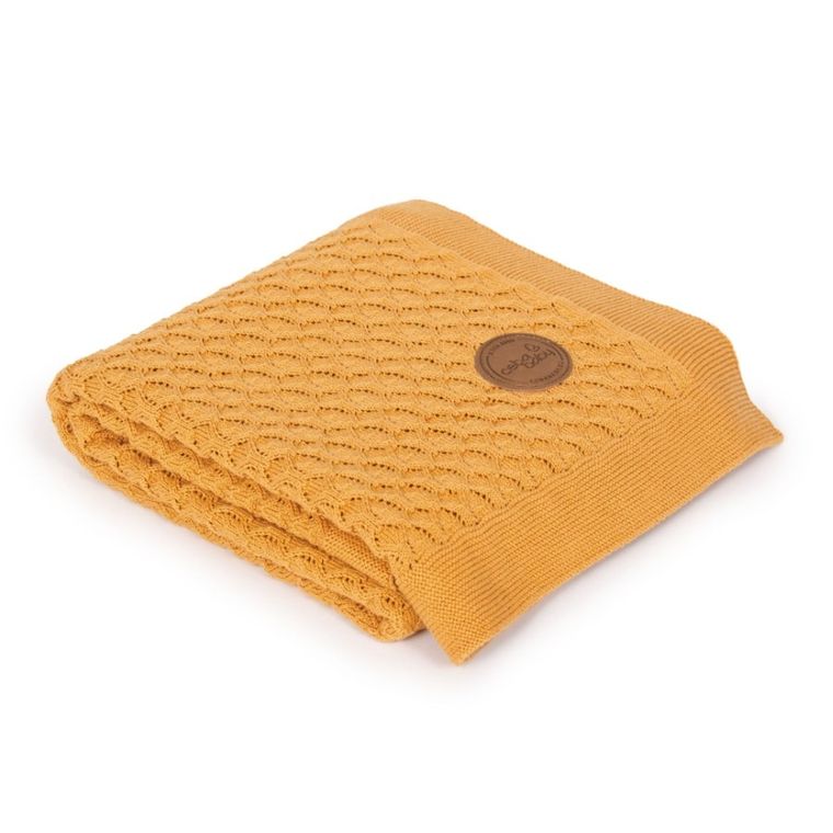 Ceba Baby, Fale, dziany kocyk dziecięcy, Peru, 90-90 cm