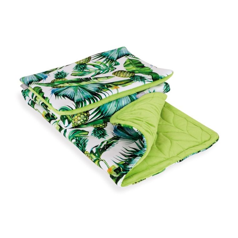 Ceba Baby, Flora & Fauna Pina, zestaw: koc dziecięcy 75-100 cm + poduszka 30-40 cm