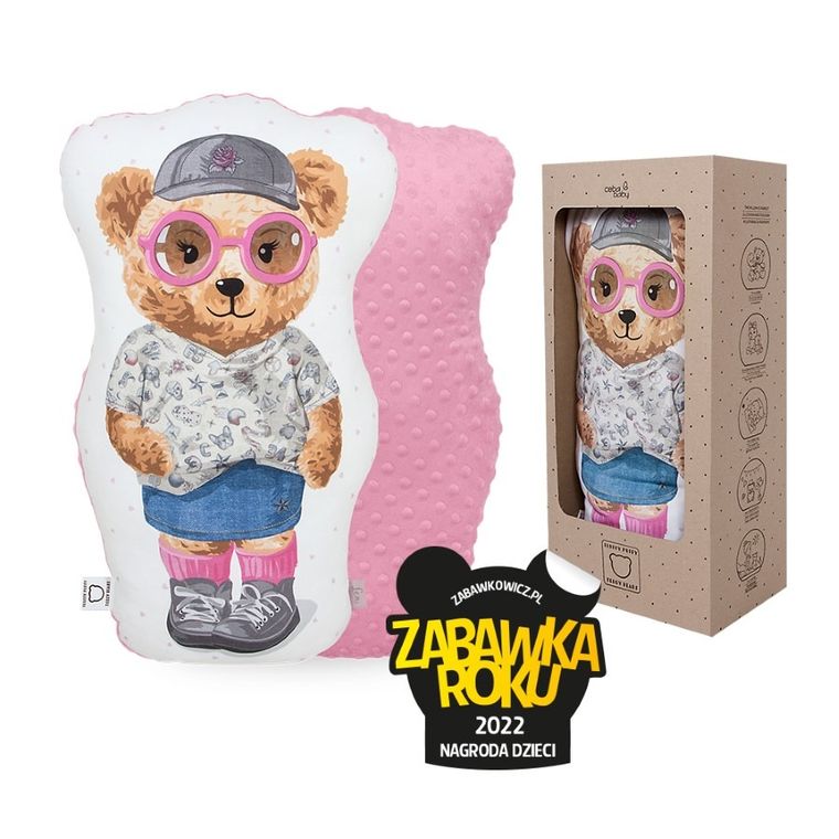 Ceba Baby, Fluffy Puffy, poduszka do przytulania, Lea, 50 cm