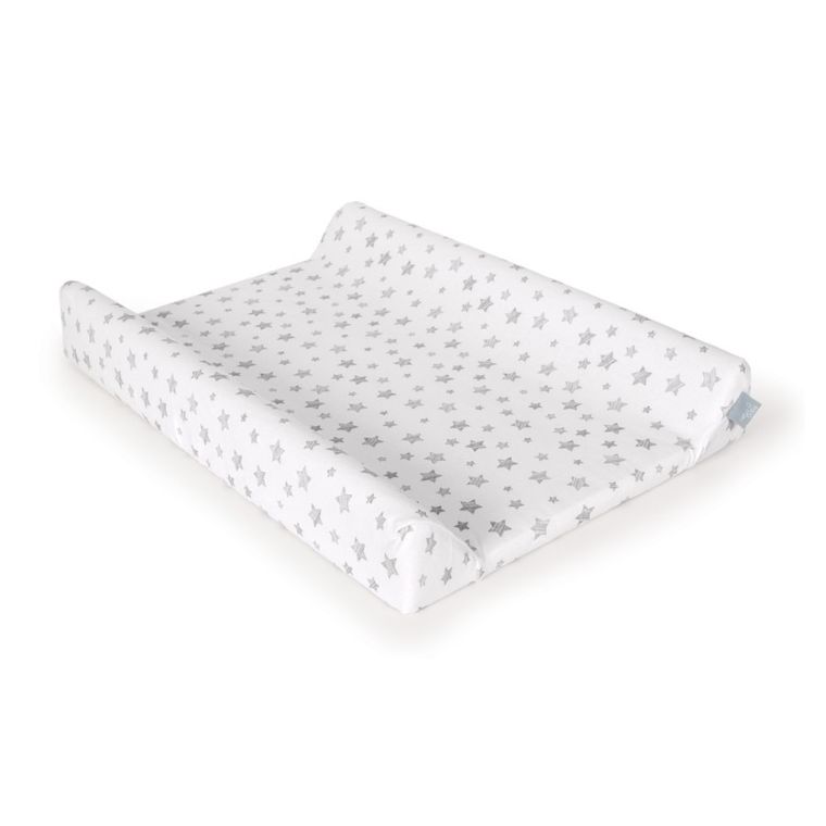 Ceba Baby, Grey Stars, pokrowiec na przewijak, 50-70/80 cm, 2 szt.