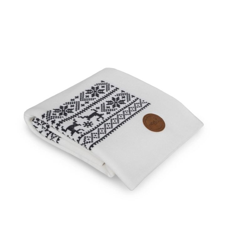 Ceba Baby, Reindeer, kocyk niemowlęcy, kremowy, 90-90 cm