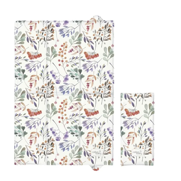 Ceba Baby, Rowanberry, składana mata do przewijania, 40-60 cm