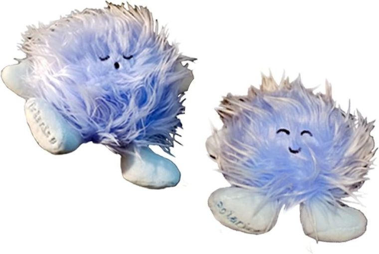 Celestial Buddies Planety, Pluszowe Gwiazdki, Polaris Ab i B, maskotki, 9 i 10 cm, 2 szt.