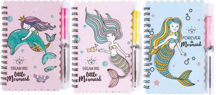 Centrum, Mermaid, notes na spirali z długopisem, 30 kartek, 1 szt.