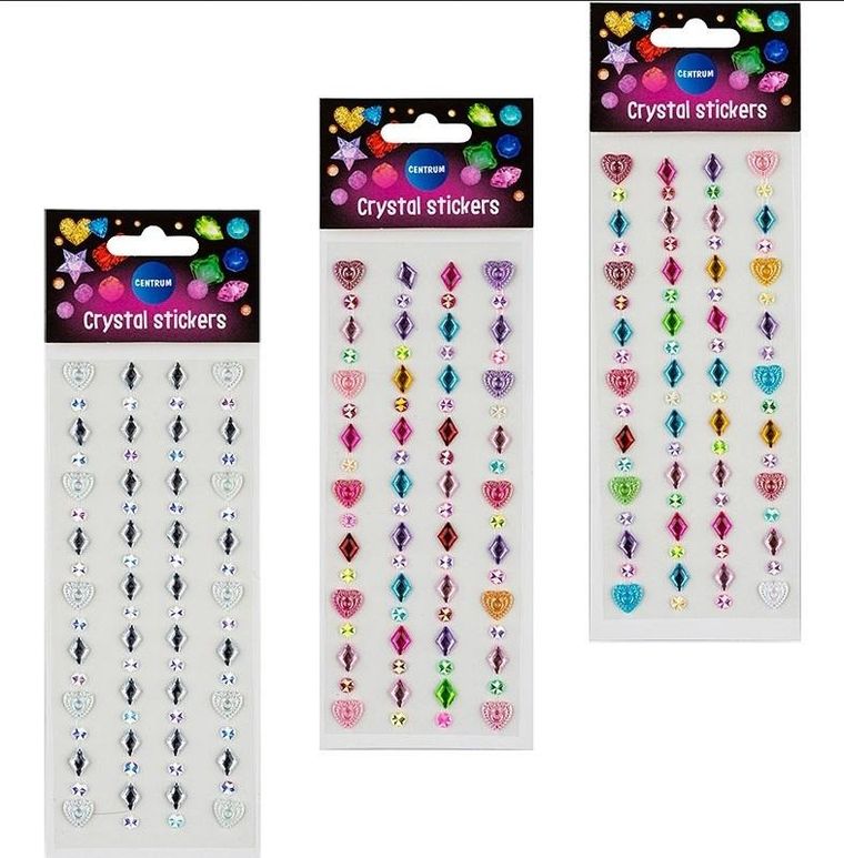 Centrum, naklejki ozdobne, Cristal