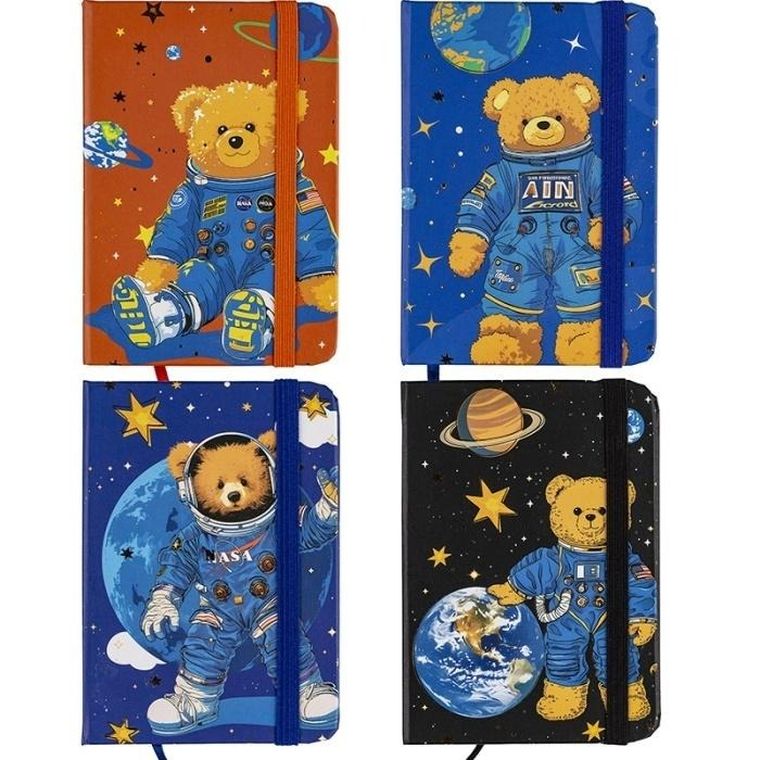 Centrum, notes A7, 80 kartek, linia, miś, 1 szt.