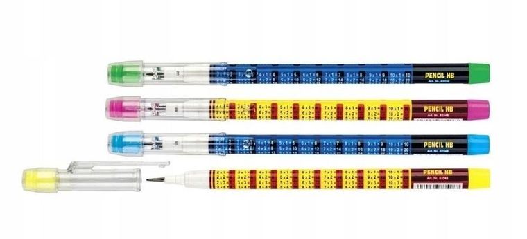 Centrum, ołówek z tabliczką mnożenia, HB, 36 szt.