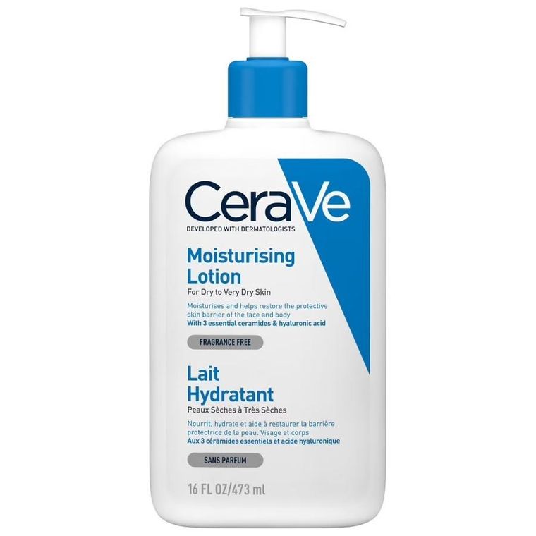 CeraVe, Moisturising Lotion, nawilżająca emulsja do suchej i bardzo suchej skóry twarzy i ciała, 473ml