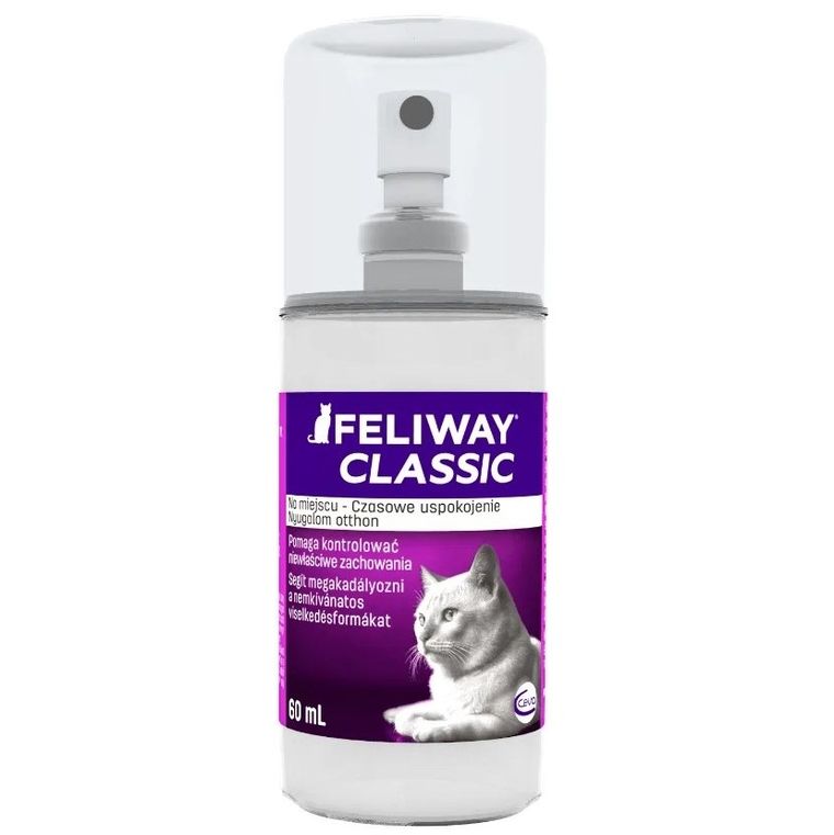 Ceva, Feliway Classic, spray uspokajający dla kota, 60 ml