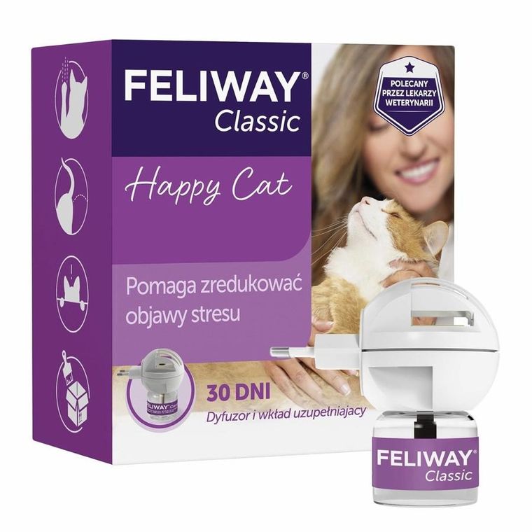 Ceva, Feliway, feromony dla kota, dyfuzor z wkładem, 48 ml