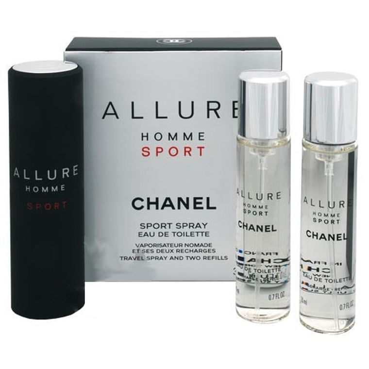 Chanel, Allure Homme Sport, woda toaletowa wymiennym wkładem, 3-20 ml