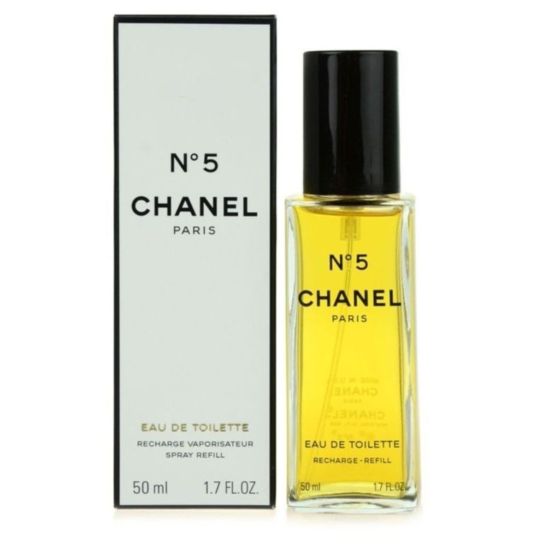 Chanel N5, wkład wymienny w sprayu do wody toaletowej Chanel N5, 50 ml