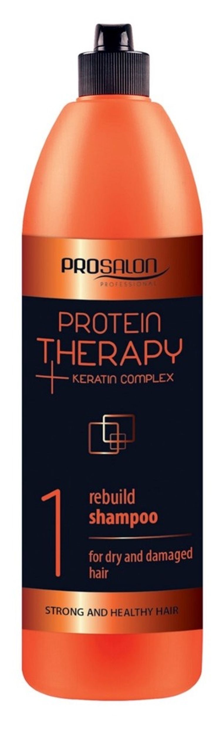 Chantal, Prosalon, Protein Therapy Keratin, Complex 1, Shampoo For Dry And Damaged Hair, szampon odbudowujący, Keratyna & Ekstrakt z Aloesu, 1000 g