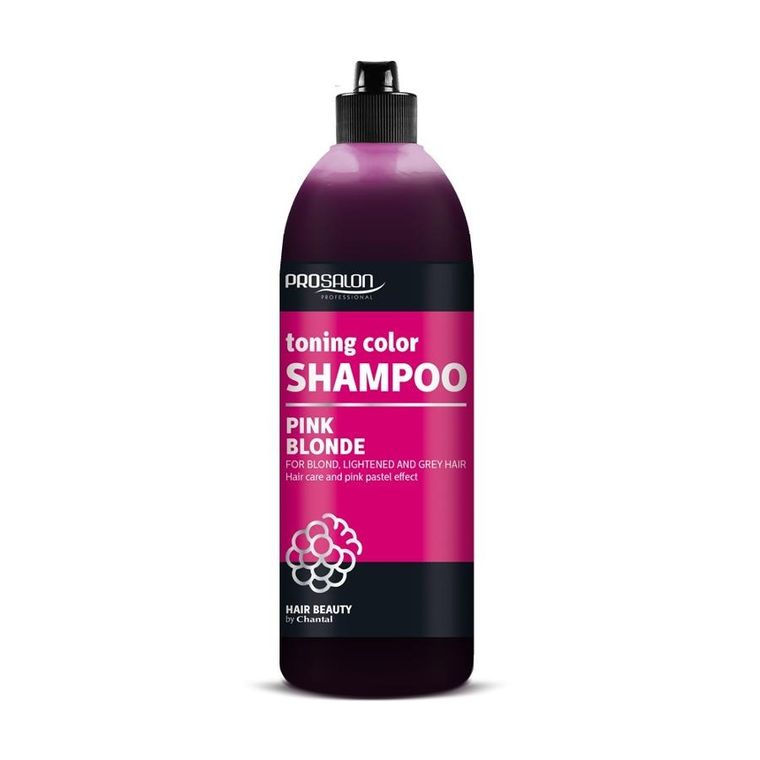 Chantal, Prosalon Toning Color Shampoo, szampon tonujący kolor, Pink Blonde, 500 g