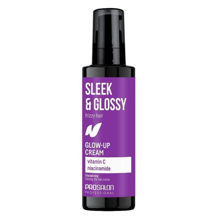 Chantal, Sleek & Glossy, rozświetlający krem do włosów, 100 ml