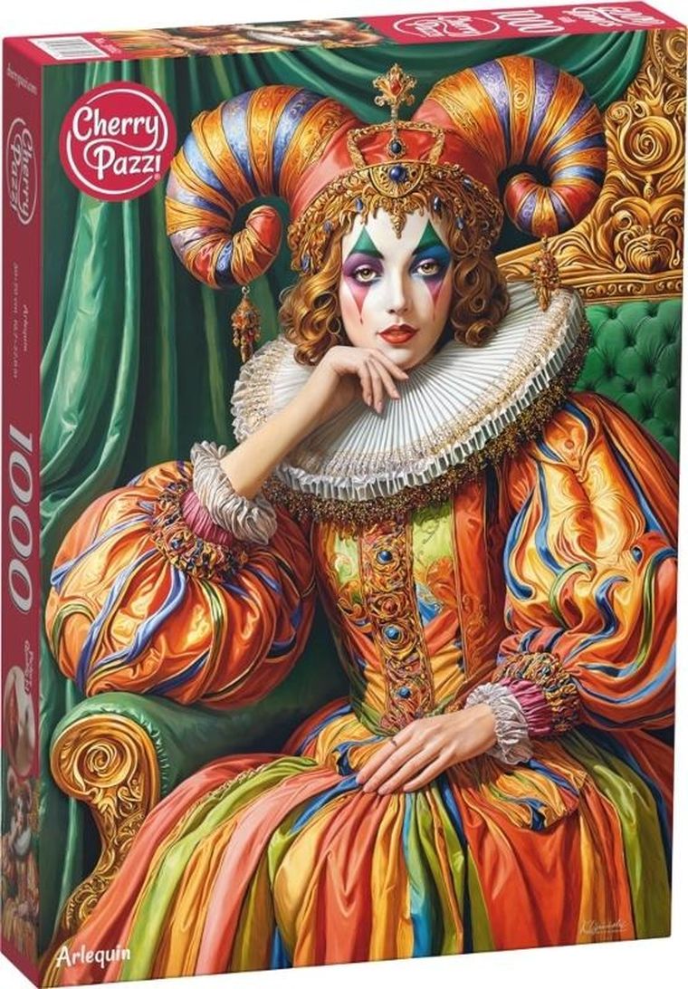Cherrypazzi, Arlequin, puzzle, 1000 elementów
