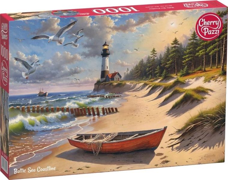 Cherrypazzi, Baltic Sea Coastline, puzzle, 1000 elementów